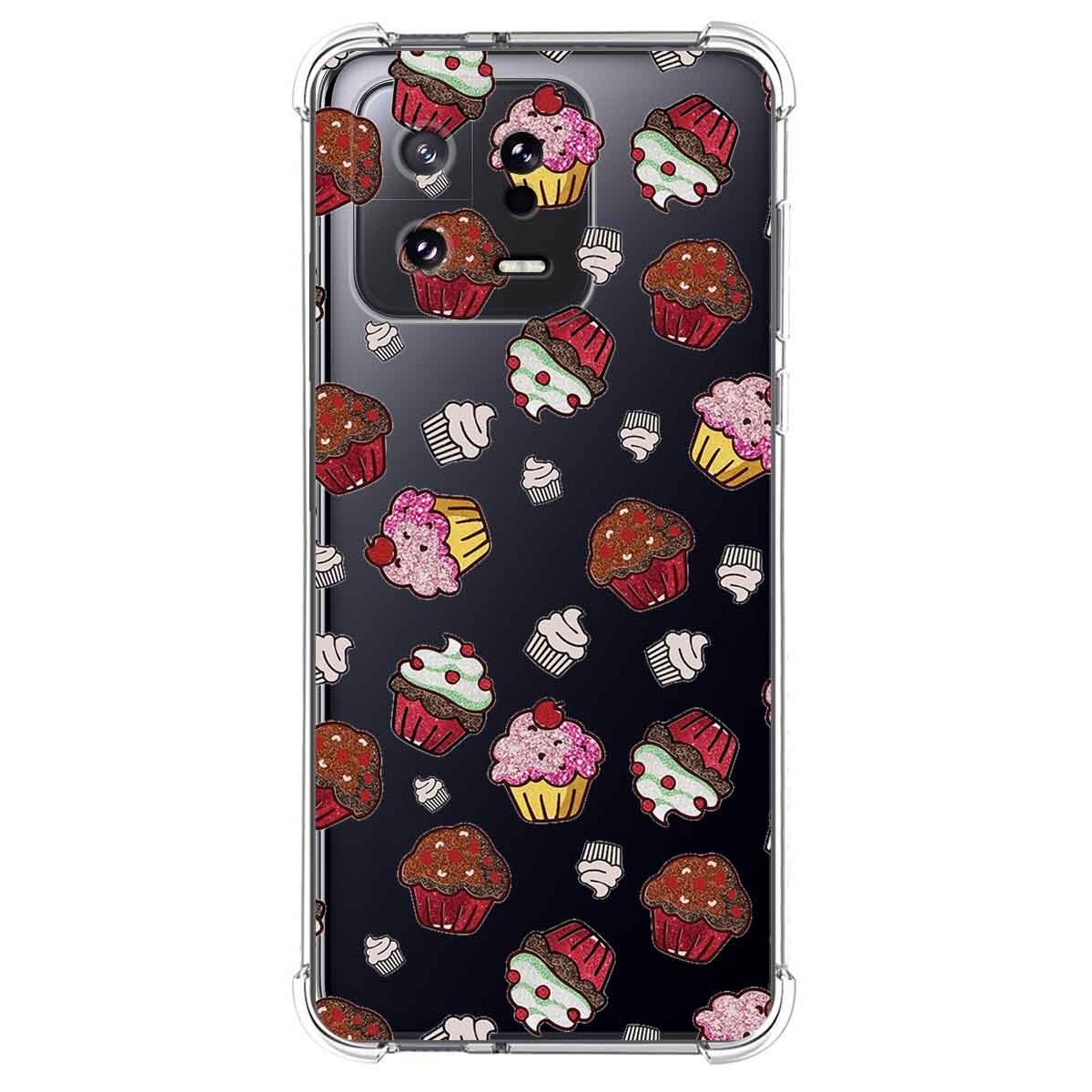 Funda Silicona Antigolpes compatible con Xiaomi 13 5G diseño Muffins Dibujos