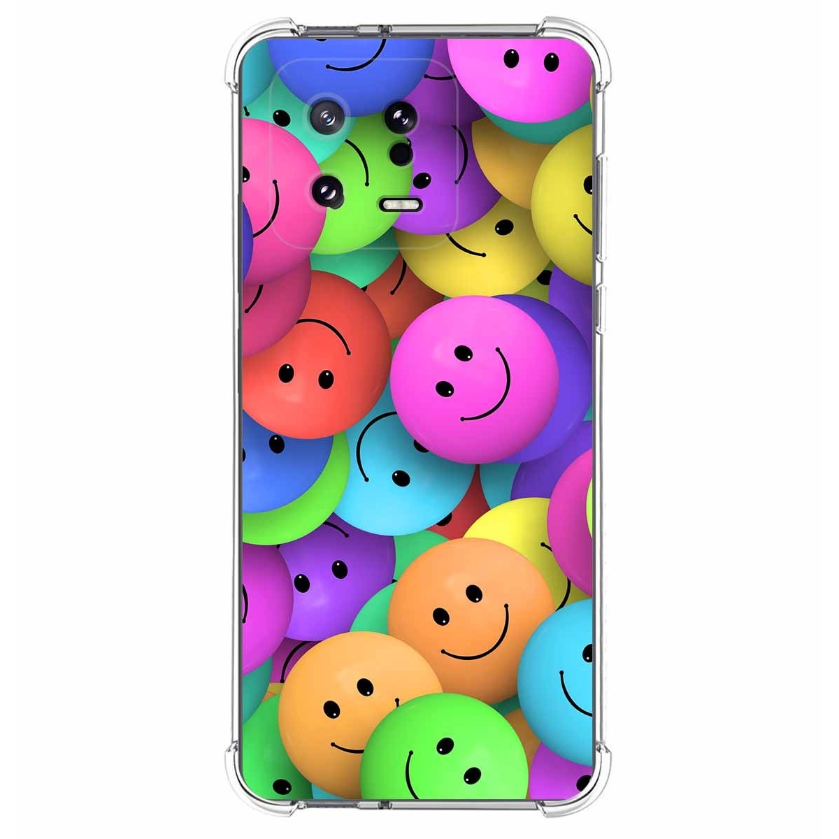 Funda Silicona Antigolpes compatible con Xiaomi 13 5G diseño Smile Dibujos