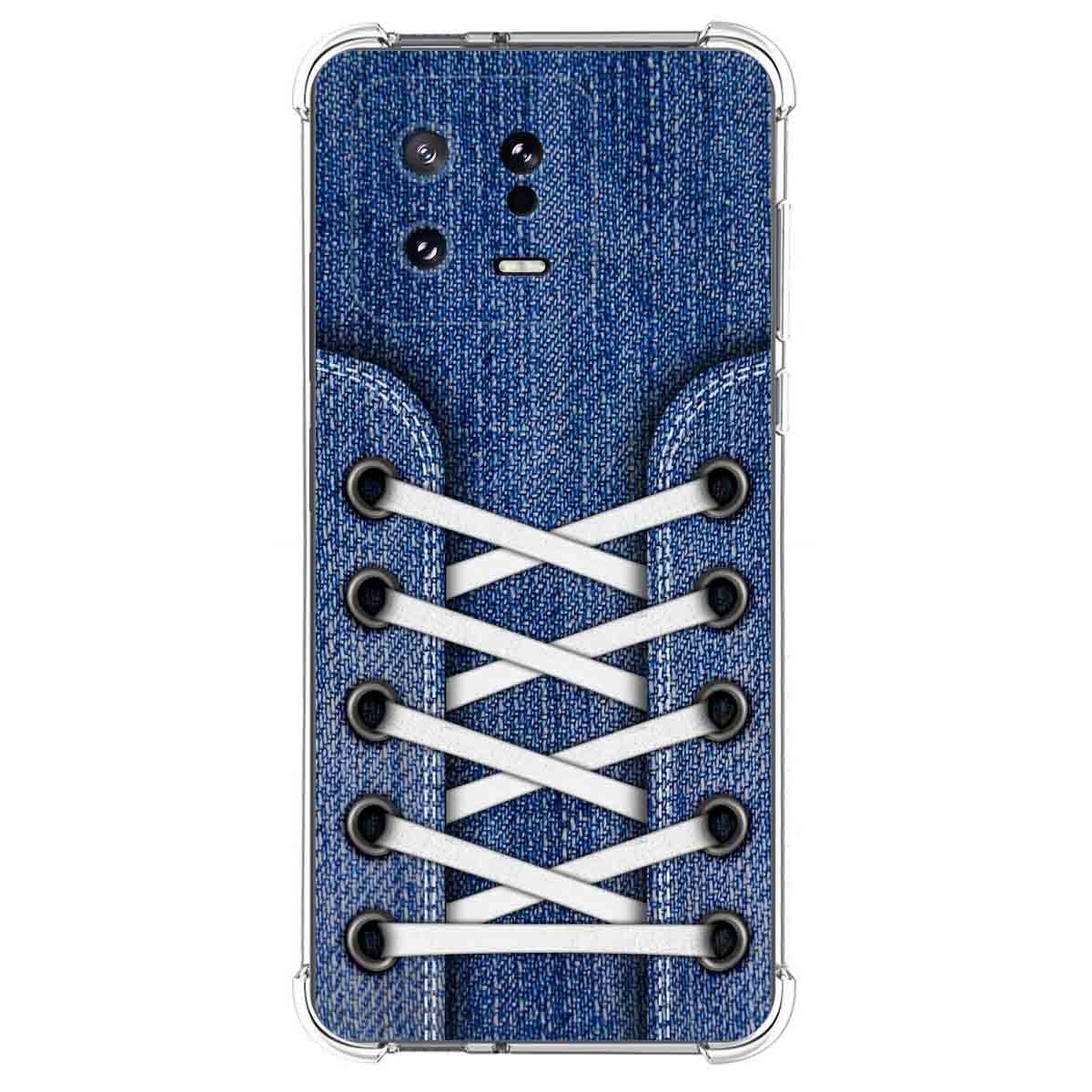 Funda Silicona Antigolpes compatible con Xiaomi 13 5G diseño Zapatillas 01 Dibujos