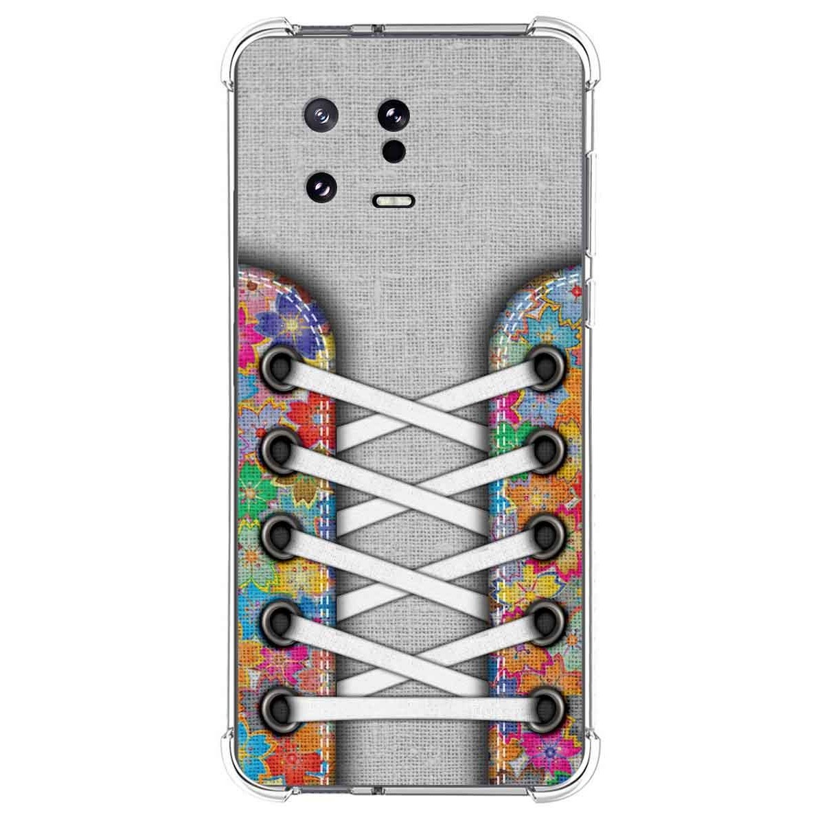 Funda Silicona Antigolpes compatible con Xiaomi 13 5G diseño Zapatillas 04 Dibujos