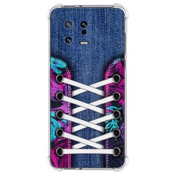 Funda Silicona Antigolpes compatible con Xiaomi 13 5G diseño Zapatillas 06 Dibujos