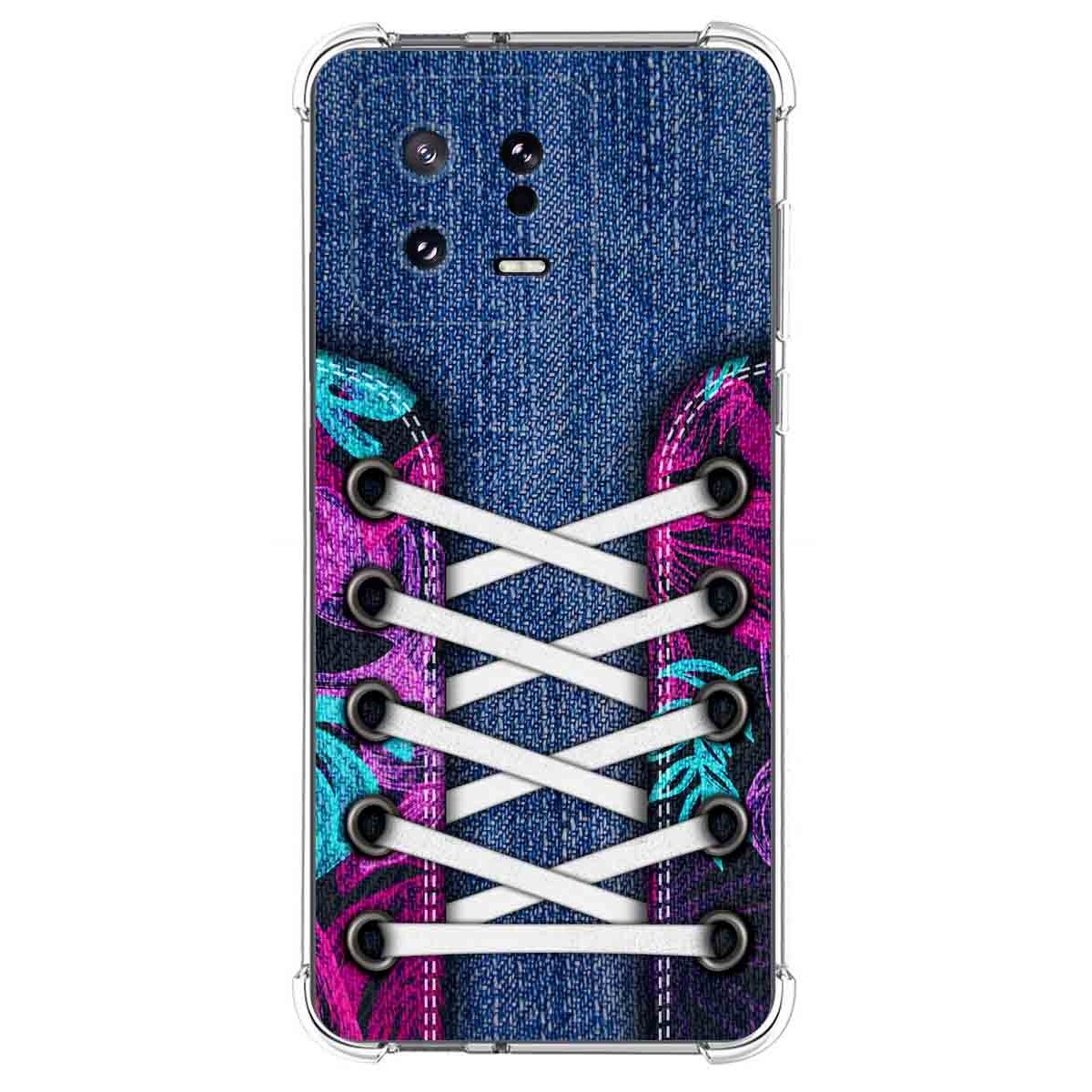 Funda Silicona Antigolpes compatible con Xiaomi 13 5G diseño Zapatillas 06 Dibujos