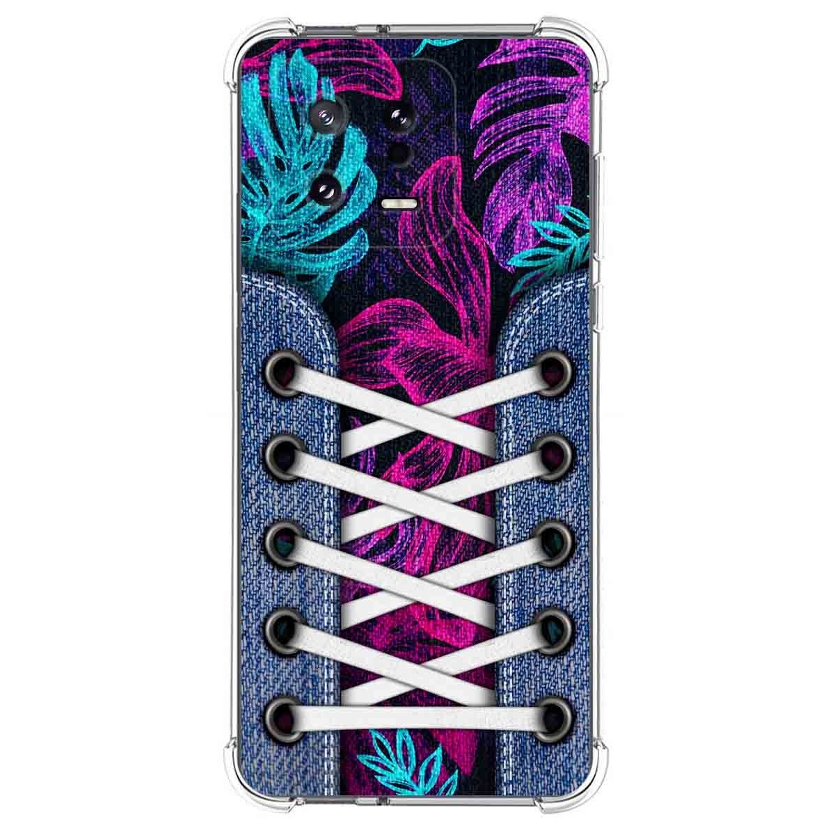Funda Silicona Antigolpes compatible con Xiaomi 13 5G diseño Zapatillas 07 Dibujos