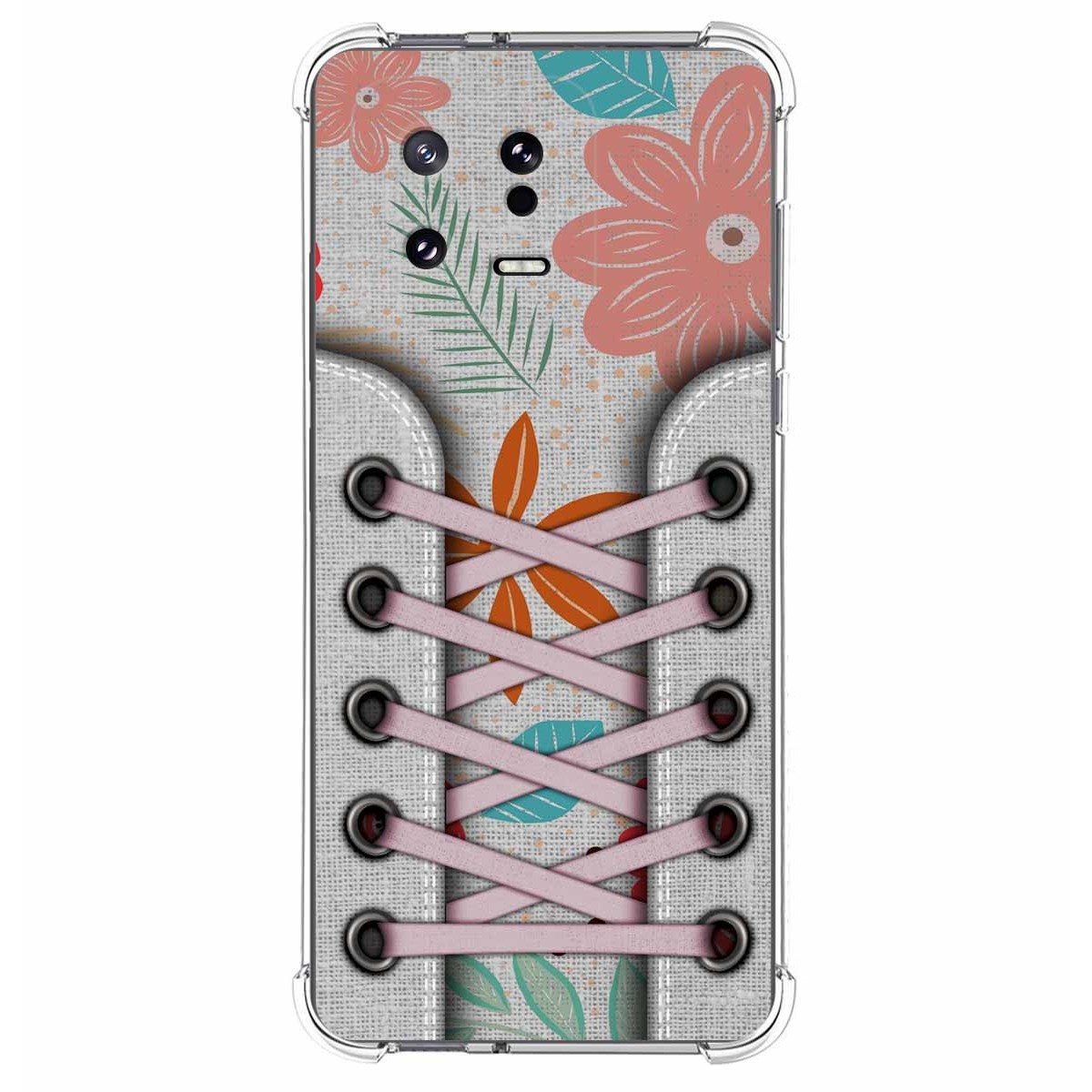 Funda Silicona Antigolpes compatible con Xiaomi 13 5G diseño Zapatillas 09 Dibujos