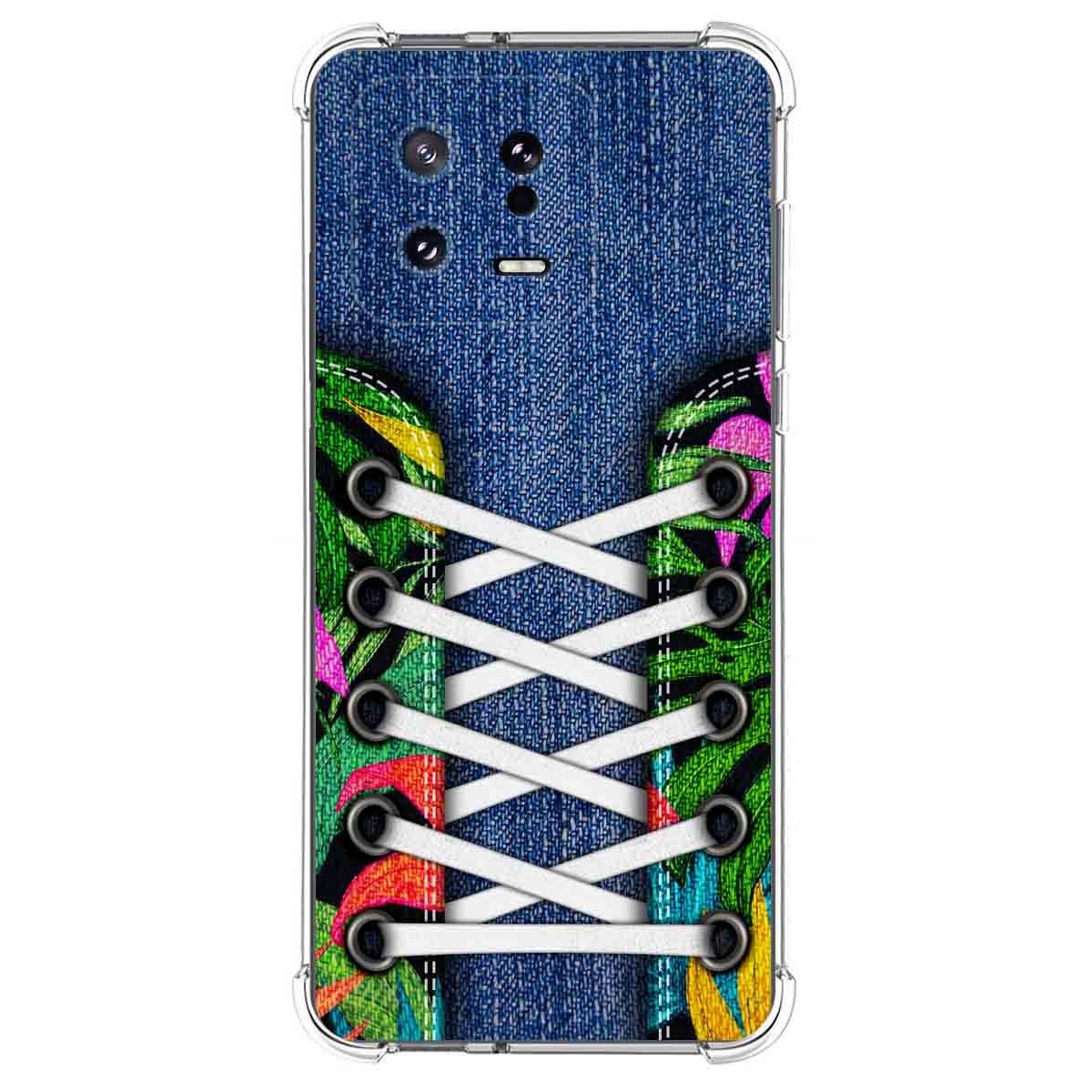Funda Silicona Antigolpes compatible con Xiaomi 13 5G diseño Zapatillas 13 Dibujos
