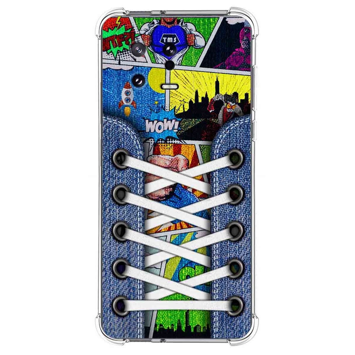 Funda Silicona Antigolpes compatible con Xiaomi 13 5G diseño Zapatillas 14 Dibujos