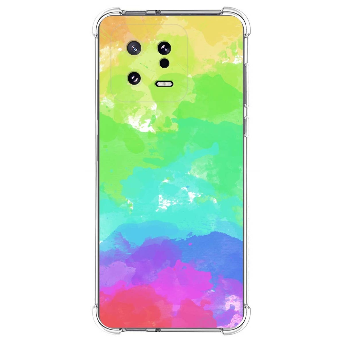 Funda Silicona Antigolpes compatible con Xiaomi 13 5G diseño Acuarela 03 Dibujos