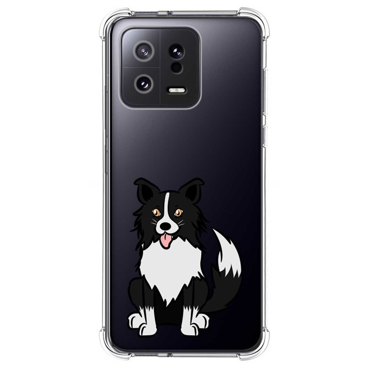 Funda Silicona Antigolpes compatible con Xiaomi 13 5G diseño Perros 01 Dibujos