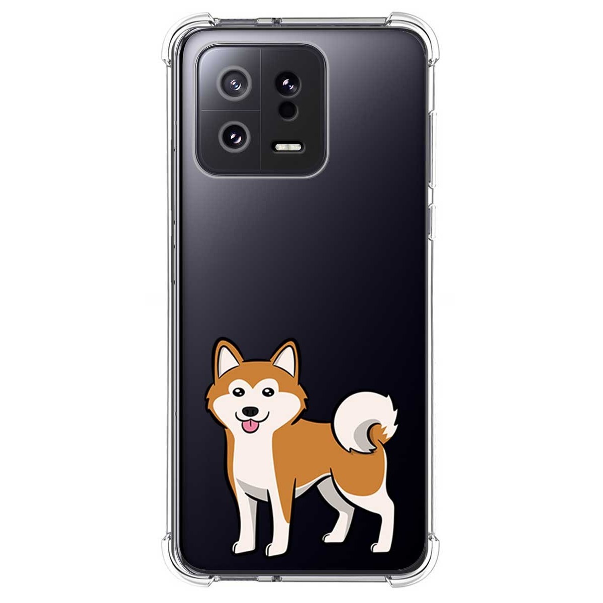 Funda Silicona Antigolpes compatible con Xiaomi 13 5G diseño Perros 02 Dibujos