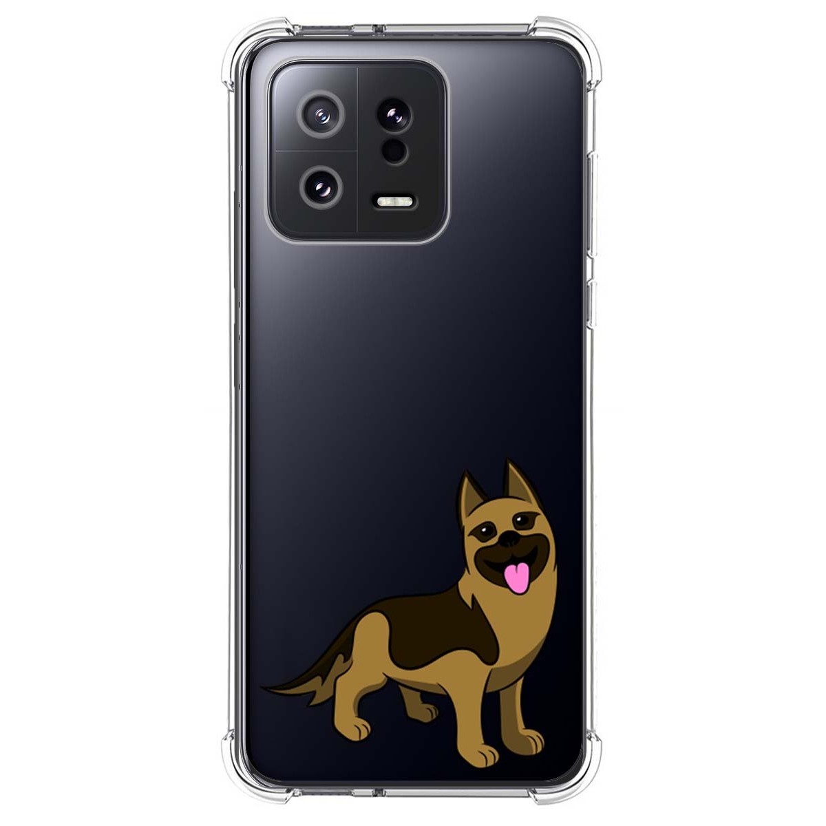Funda Silicona Antigolpes compatible con Xiaomi 13 5G diseño Perros 03 Dibujos