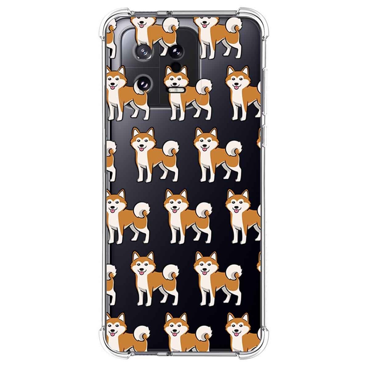 Funda Silicona Antigolpes compatible con Xiaomi 13 5G diseño Perros 08 Dibujos