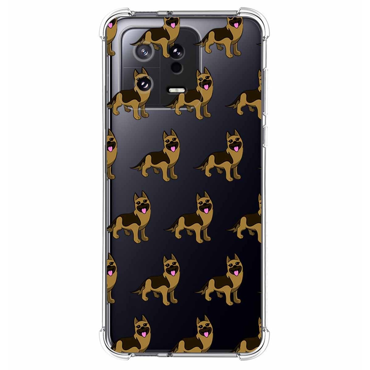 Funda Silicona Antigolpes compatible con Xiaomi 13 5G diseño Perros 09 Dibujos