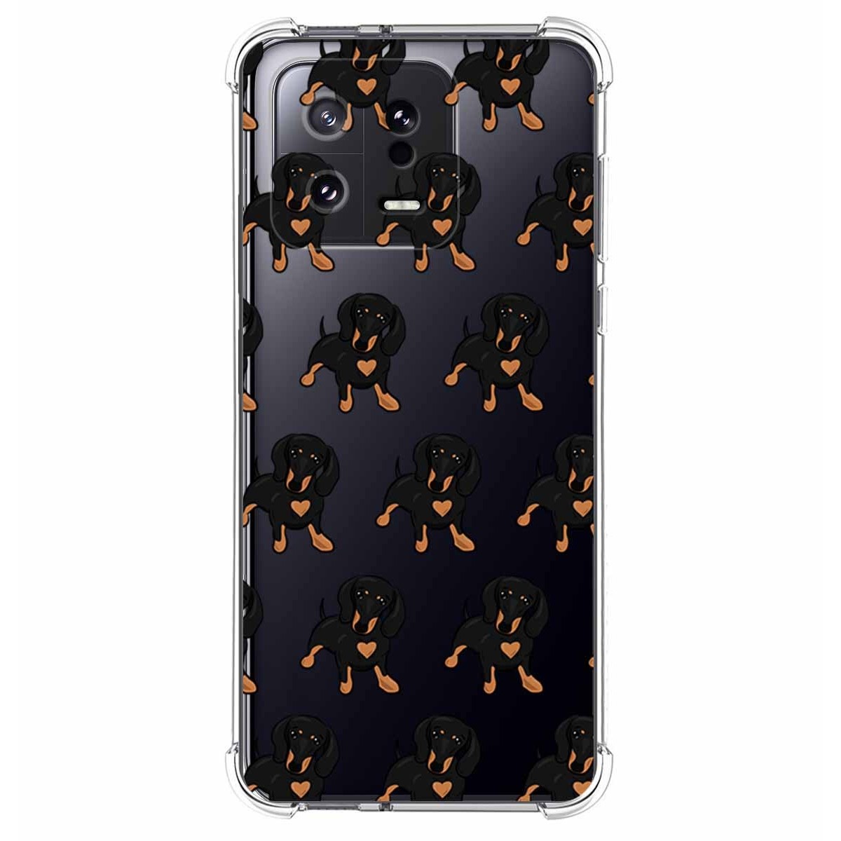 Funda Silicona Antigolpes compatible con Xiaomi 13 5G diseño Perros 10 Dibujos
