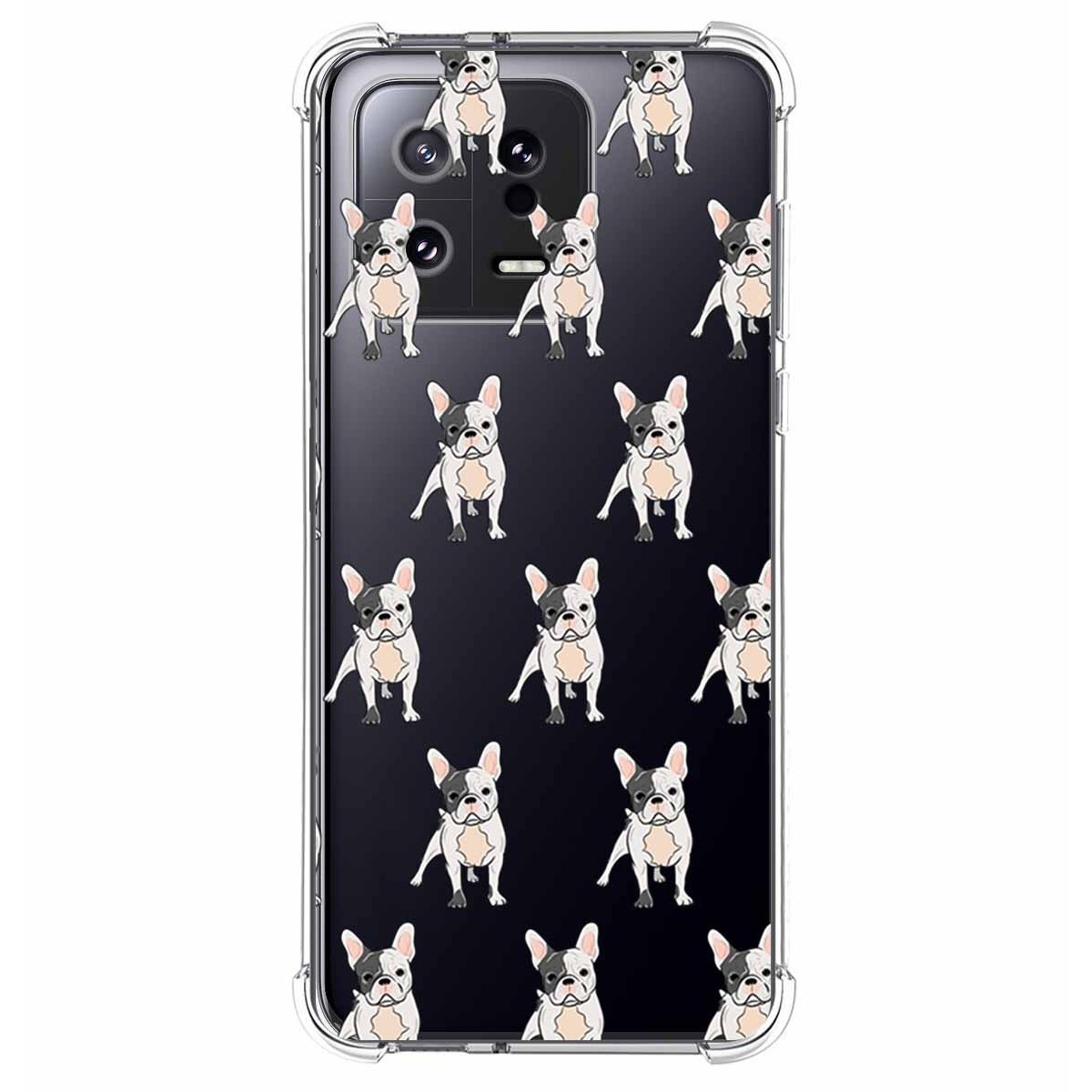 Funda Silicona Antigolpes compatible con Xiaomi 13 5G diseño Perros 12 Dibujos