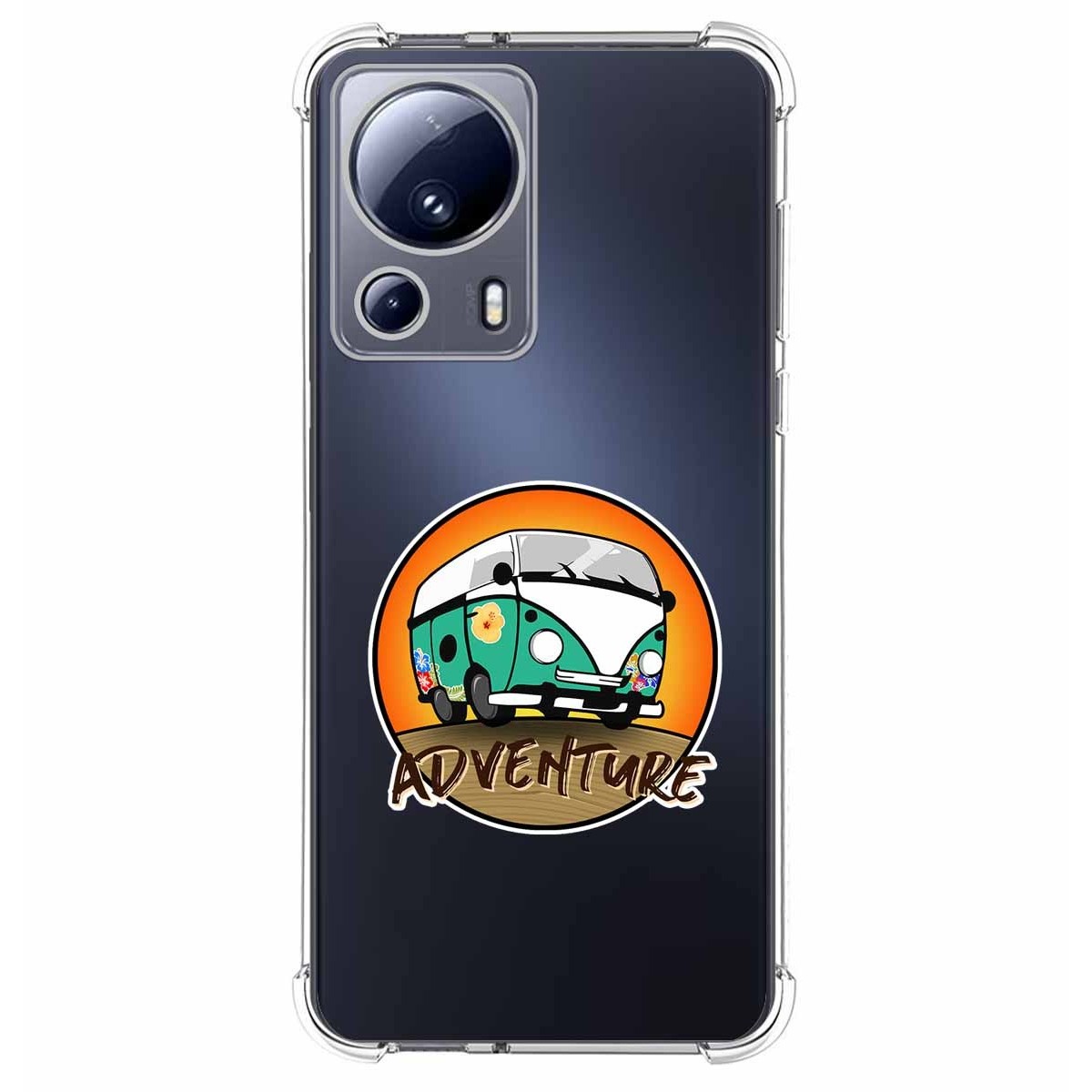 Funda Silicona Antigolpes compatible con Xiaomi 13 Lite 5G diseño Adventure Dibujos