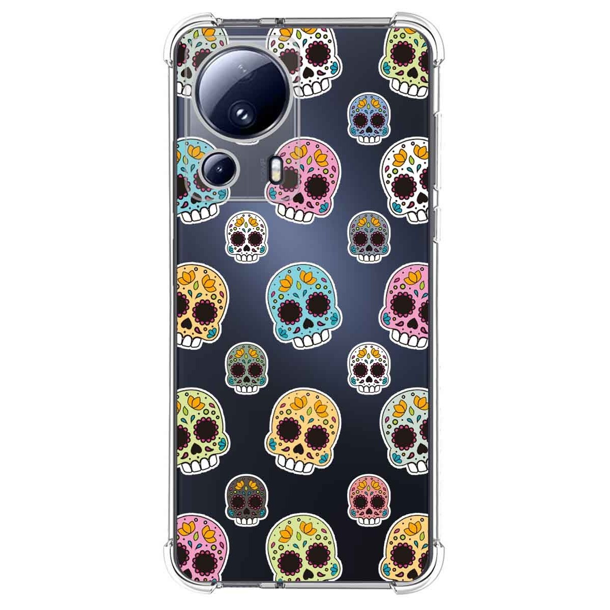 Funda Silicona Antigolpes compatible con Xiaomi 13 Lite 5G diseño Catrina Dibujos