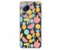 Funda Silicona Antigolpes compatible con Xiaomi 13 Lite 5G diseño Frutas 02 Dibujos
