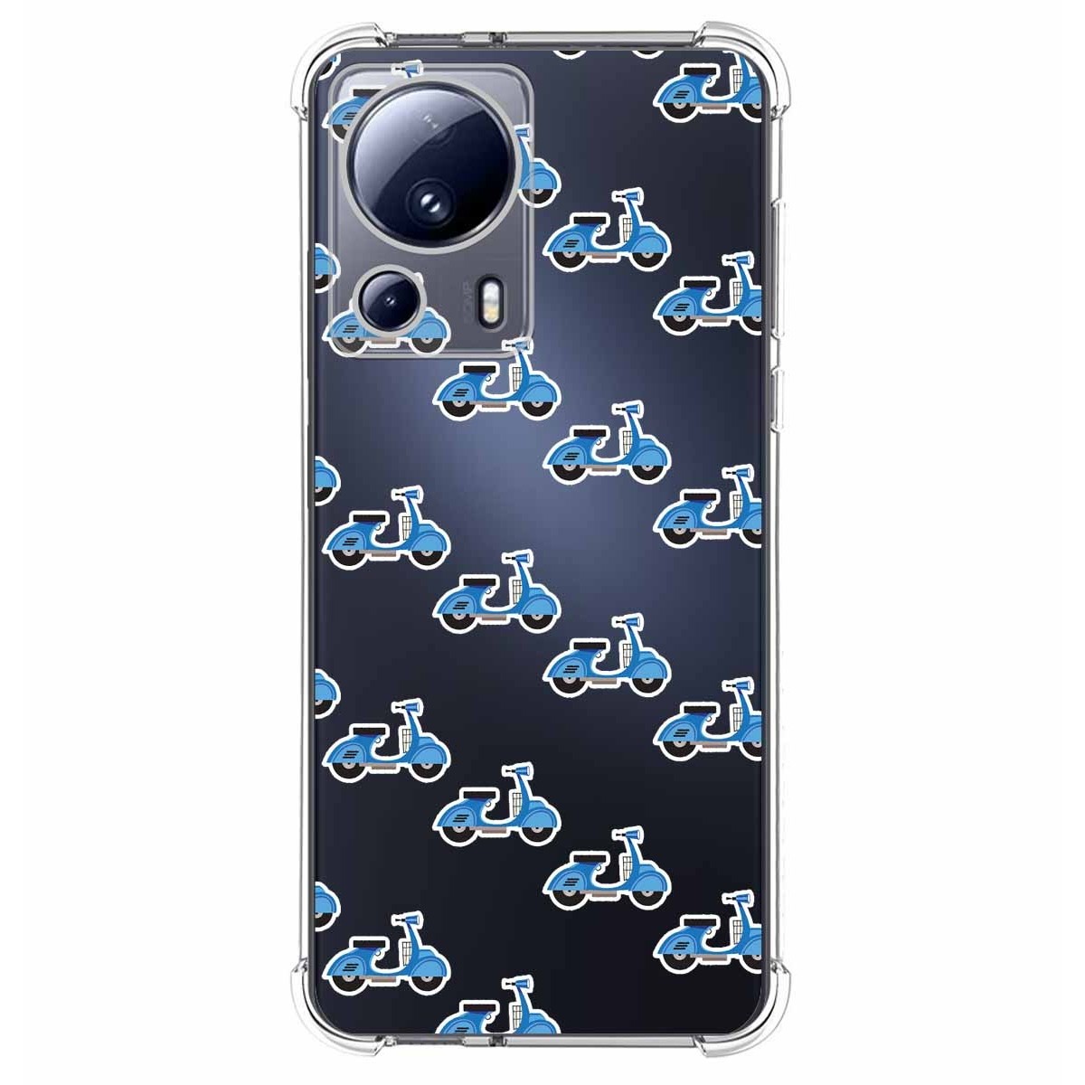 Funda Silicona Antigolpes compatible con Xiaomi 13 Lite 5G diseño Scooter Dibujos