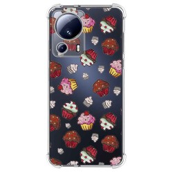 Funda Silicona Antigolpes compatible con Xiaomi 13 Lite 5G diseño Muffins Dibujos