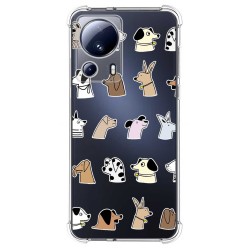 Funda Silicona Antigolpes compatible con Xiaomi 13 Lite 5G diseño Perros Dibujos