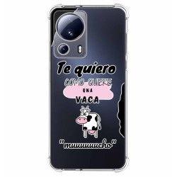 Funda Silicona Antigolpes compatible con Xiaomi 13 Lite 5G diseño Vaca Dibujos