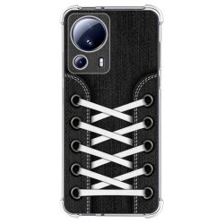 Funda Silicona Antigolpes compatible con Xiaomi 13 Lite 5G diseño Zapatillas 02 Dibujos