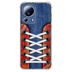 Funda Silicona Antigolpes compatible con Xiaomi 13 Lite 5G diseño Zapatillas 11 Dibujos