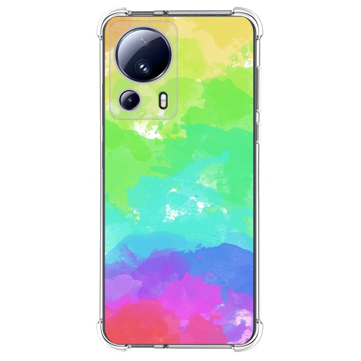 Funda Silicona Antigolpes compatible con Xiaomi 13 Lite 5G diseño Acuarela 03 Dibujos