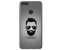 Funda Gel Tpu para Huawei P Smart Diseño Barba Dibujos