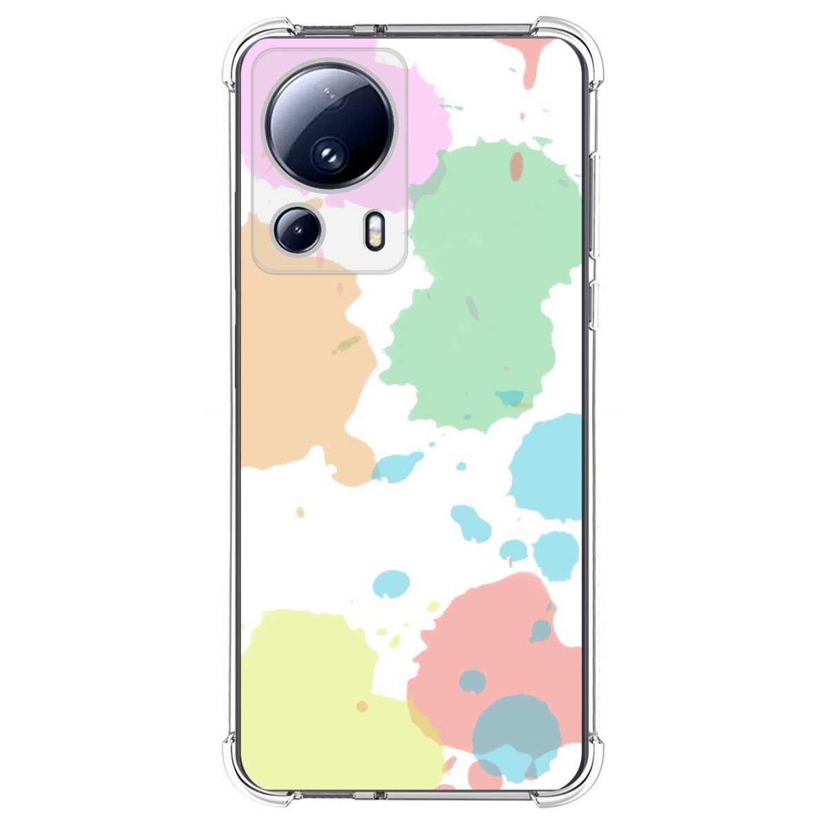 Funda Silicona Antigolpes compatible con Xiaomi 13 Lite 5G diseño Acuarela 05 Dibujos