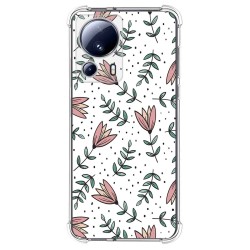 Funda Silicona Antigolpes compatible con Xiaomi 13 Lite 5G diseño Flores 01 Dibujos