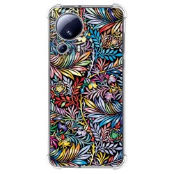 Funda Silicona Antigolpes compatible con Xiaomi 13 Lite 5G diseño Flores 04 Dibujos