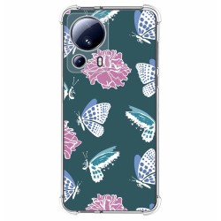 Funda Silicona Antigolpes compatible con Xiaomi 13 Lite 5G diseño Flores 10 Dibujos