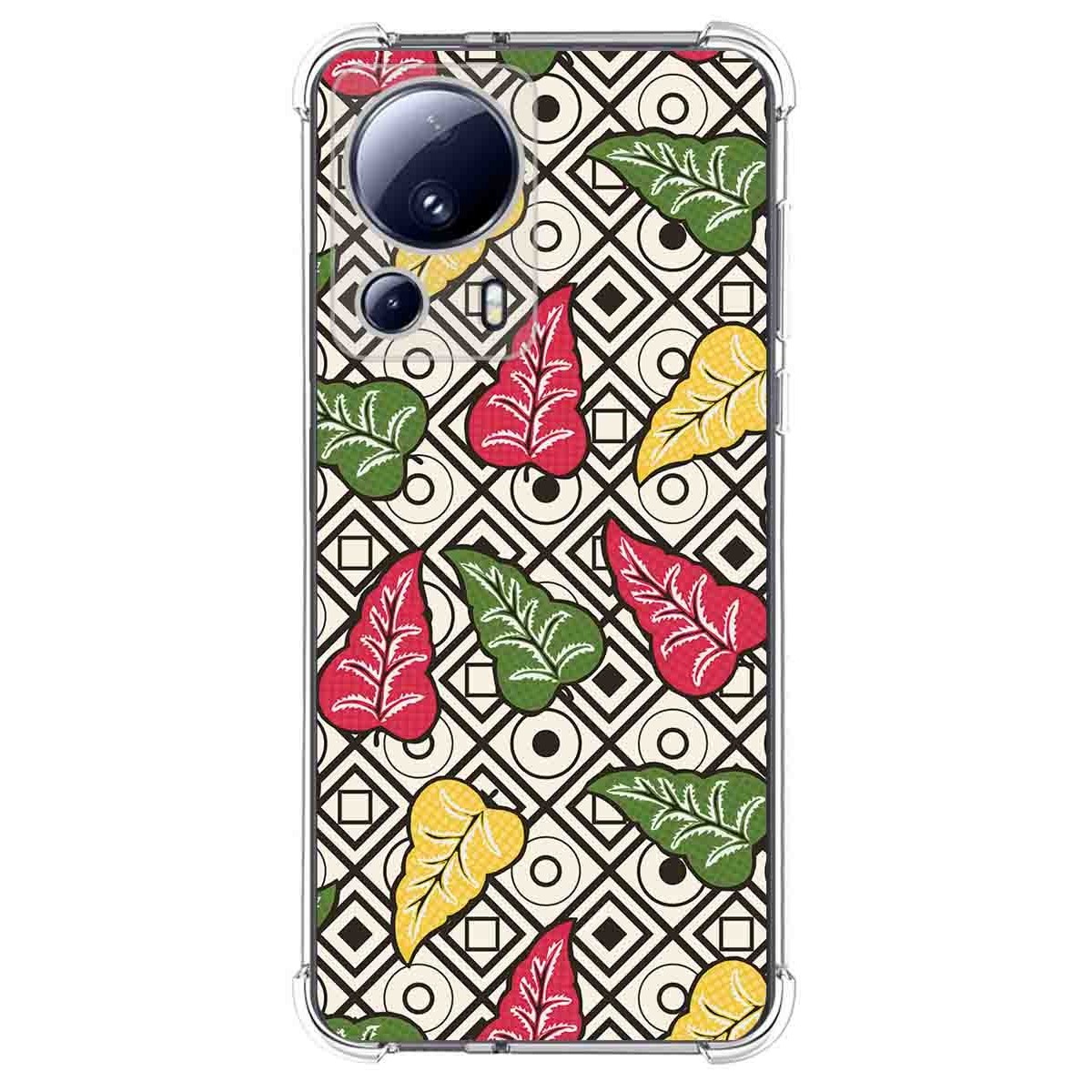 Funda Silicona Antigolpes compatible con Xiaomi 13 Lite 5G diseño Flores 11 Dibujos