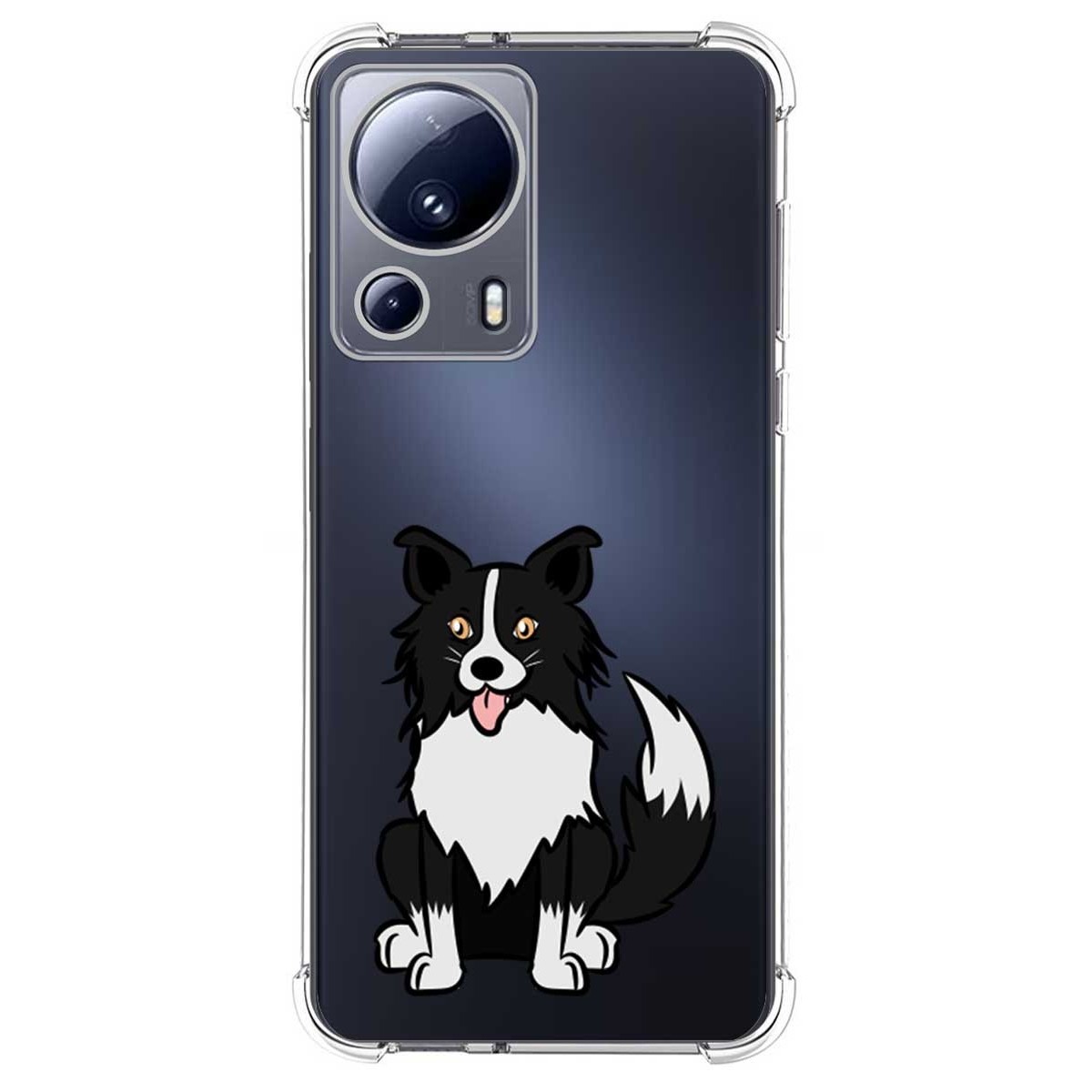 Funda Silicona Antigolpes compatible con Xiaomi 13 Lite 5G diseño Perros 01 Dibujos