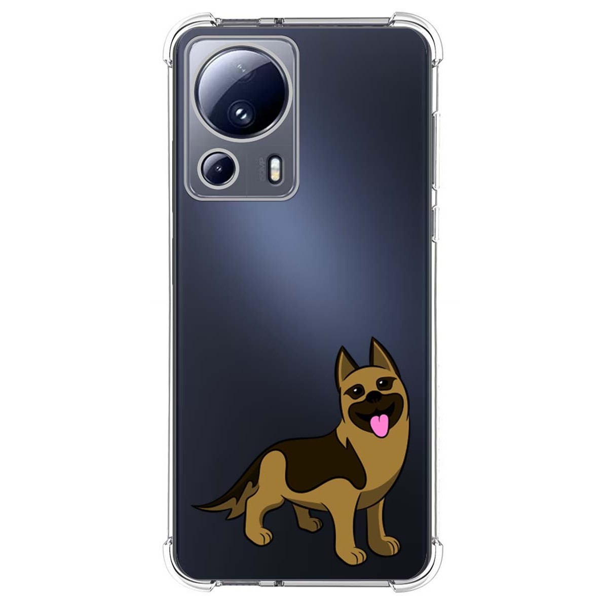 Funda Silicona Antigolpes compatible con Xiaomi 13 Lite 5G diseño Perros 03 Dibujos