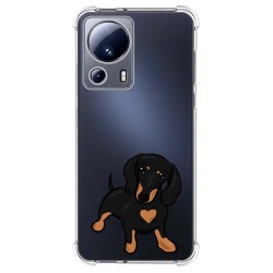 Funda Silicona Antigolpes compatible con Xiaomi 13 Lite 5G diseño Perros 04 Dibujos