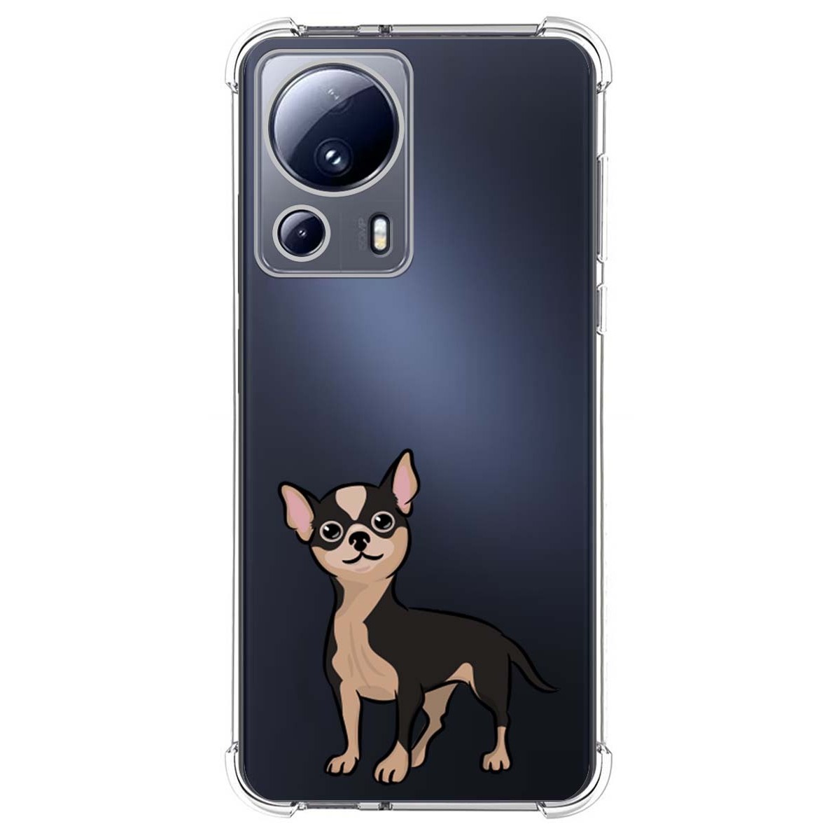 Funda Silicona Antigolpes compatible con Xiaomi 13 Lite 5G diseño Perros 05 Dibujos
