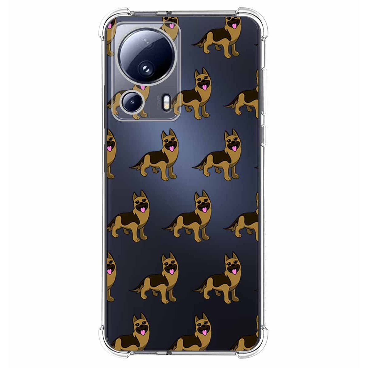 Funda Silicona Antigolpes compatible con Xiaomi 13 Lite 5G diseño Perros 09 Dibujos