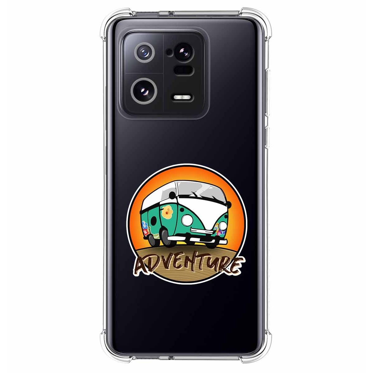 Funda Silicona Antigolpes compatible con Xiaomi 13 Pro 5G diseño Adventure Dibujos