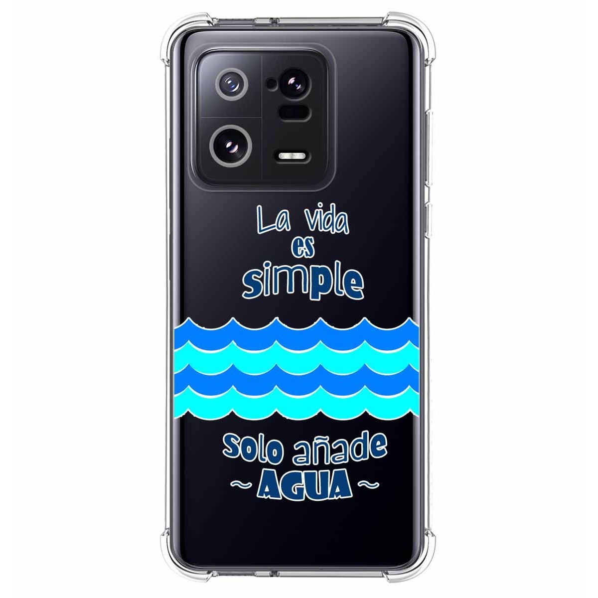 Funda Silicona Antigolpes compatible con Xiaomi 13 Pro 5G diseño Agua Dibujos