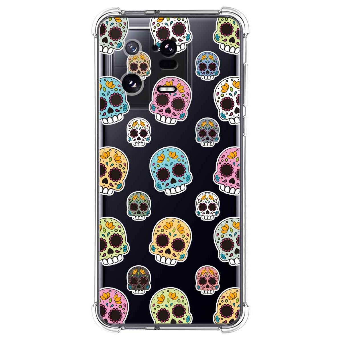 Funda Silicona Antigolpes compatible con Xiaomi 13 Pro 5G diseño Catrina Dibujos
