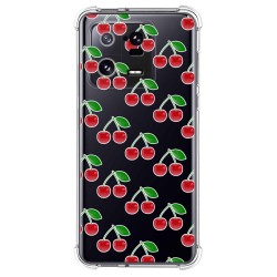 Funda Silicona Antigolpes compatible con Xiaomi 13 Pro 5G diseño Cerezas Dibujos