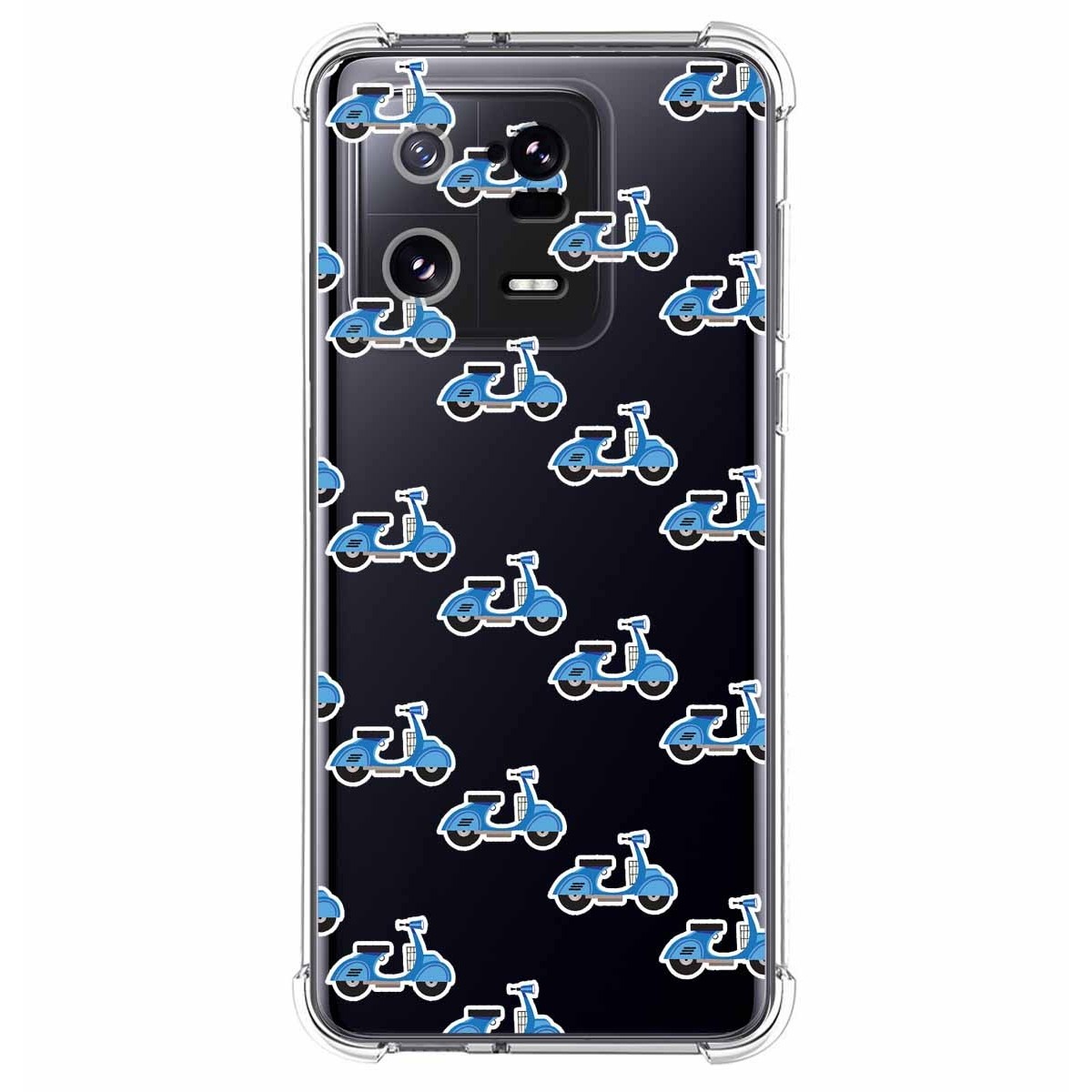 Funda Silicona Antigolpes compatible con Xiaomi 13 Pro 5G diseño Scooter Dibujos