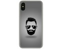 Funda Gel Tpu para Iphone X / XS Diseño Barba Dibujos