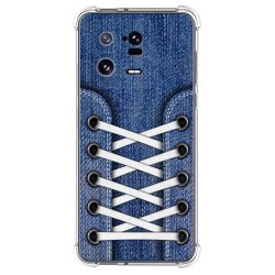 Funda Silicona Antigolpes compatible con Xiaomi 13 Pro 5G diseño Zapatillas 01 Dibujos