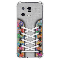 Funda Silicona Antigolpes compatible con Xiaomi 13 Pro 5G diseño Zapatillas 04 Dibujos
