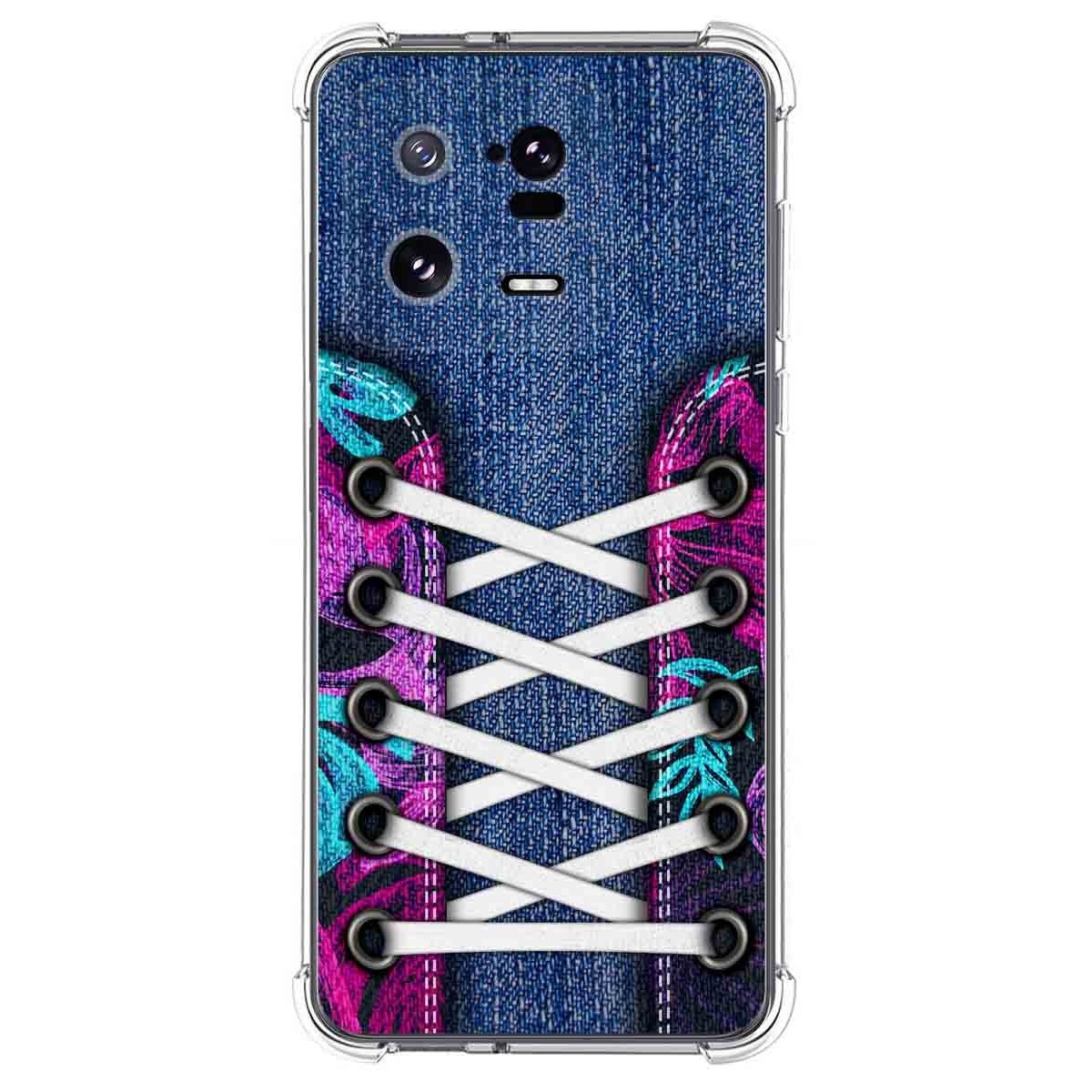 Funda Silicona Antigolpes compatible con Xiaomi 13 Pro 5G diseño Zapatillas 06 Dibujos