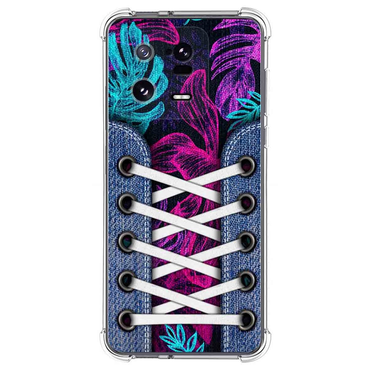 Funda Silicona Antigolpes compatible con Xiaomi 13 Pro 5G diseño Zapatillas 07 Dibujos