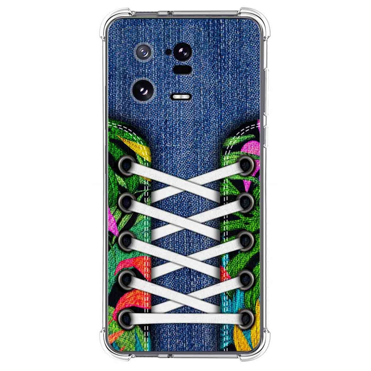 Funda Silicona Antigolpes compatible con Xiaomi 13 Pro 5G diseño Zapatillas 13 Dibujos